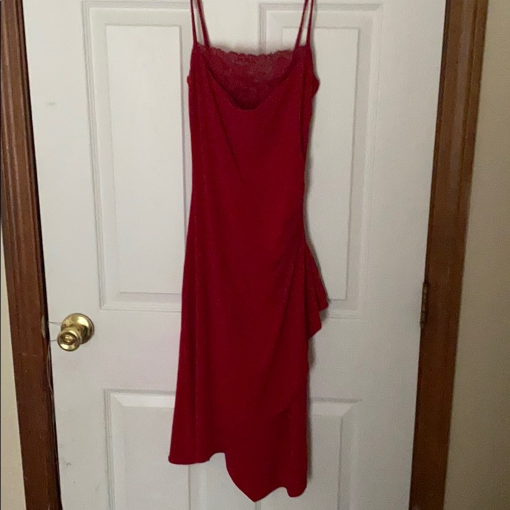Red dress